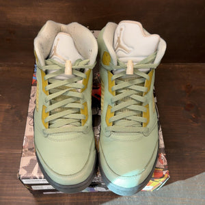 Jordan 5 Retro Jade Horizon Size 12 (Pre-Owned) - tag