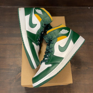 Jordan 1 Mid Sonics (2021) Size 12 (Pre-Owned) - Image 2