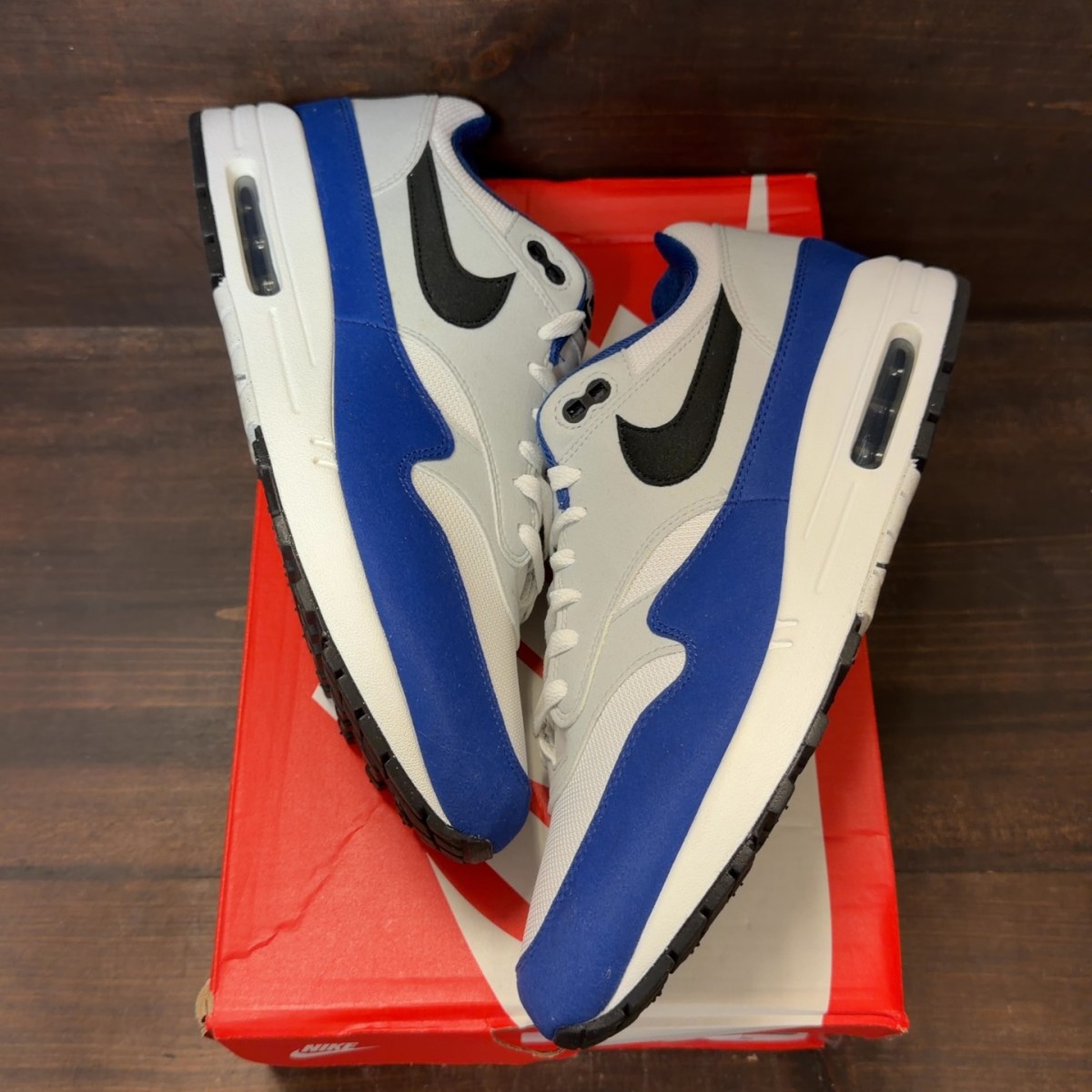 Nike Air Max 1 Deep Royal Blue - Image 2