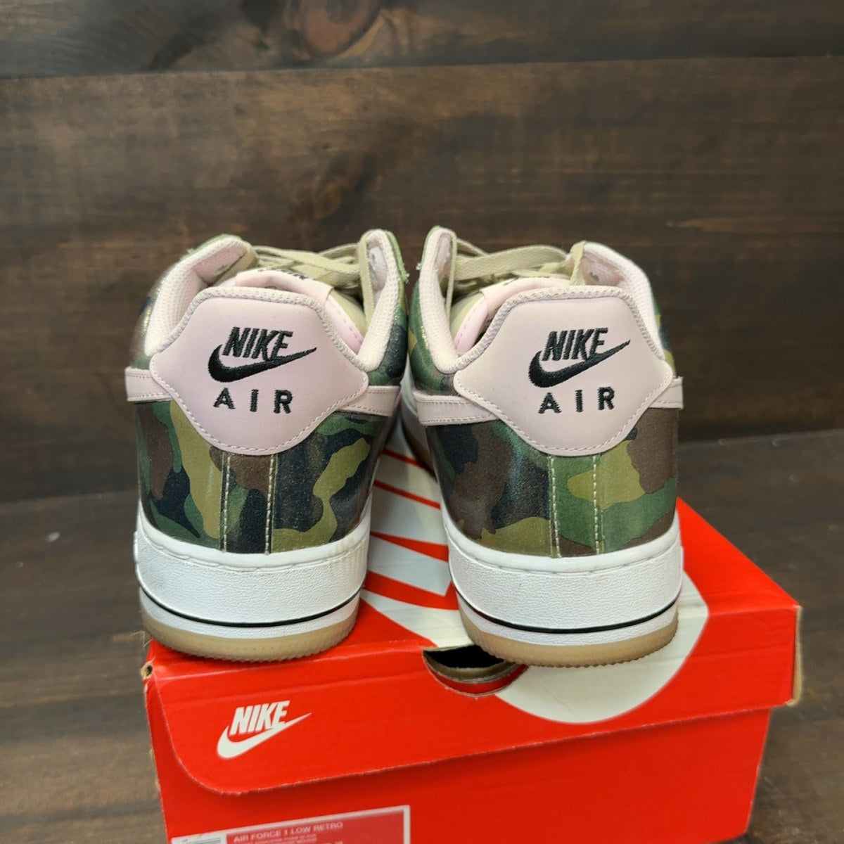 Nike Air Force 1 Low '07 LV8 Patent Camo Pink - Image 4