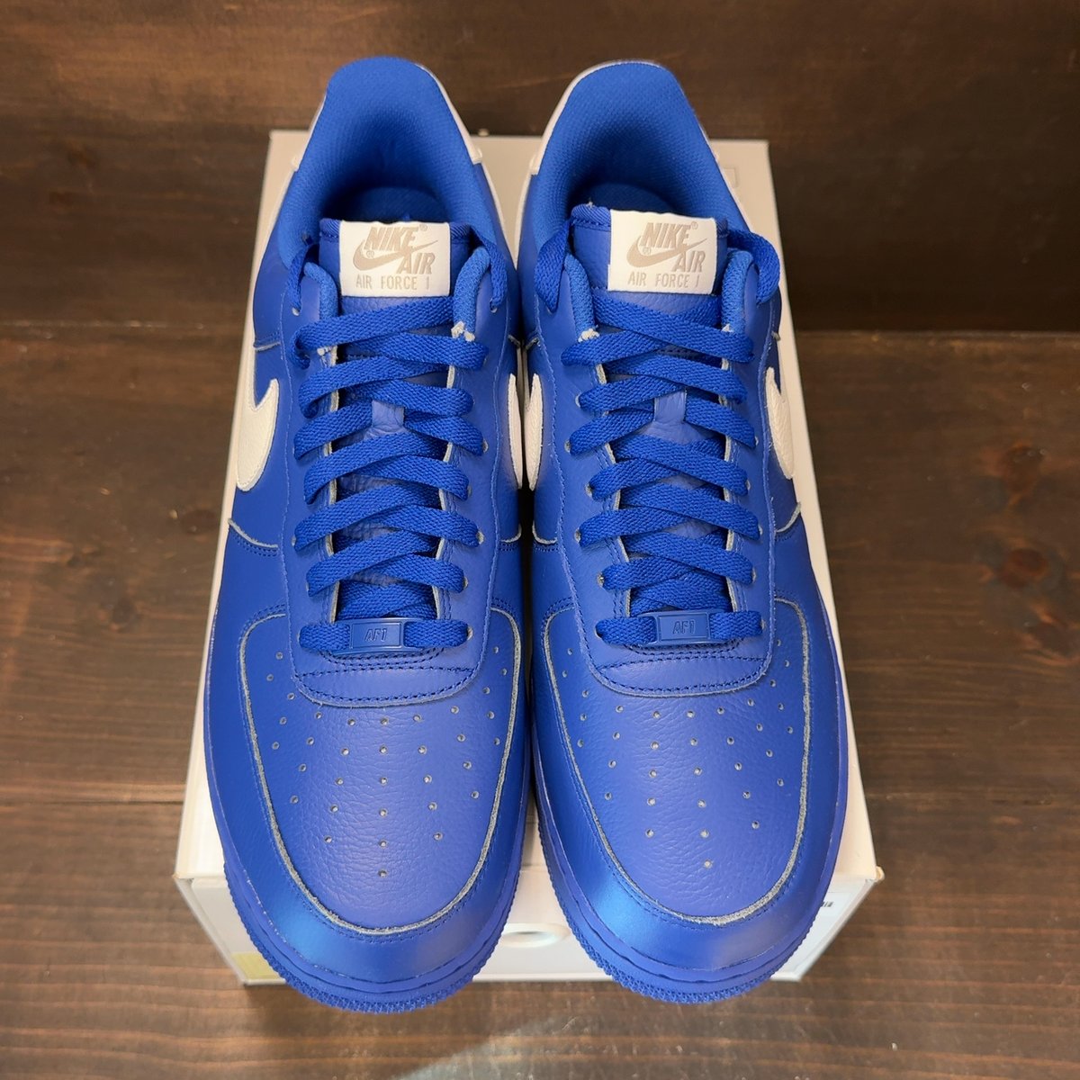 Nike Air Force 1 Low By You 'Canvas, Leather, & Satin Option' Size 12 - tag