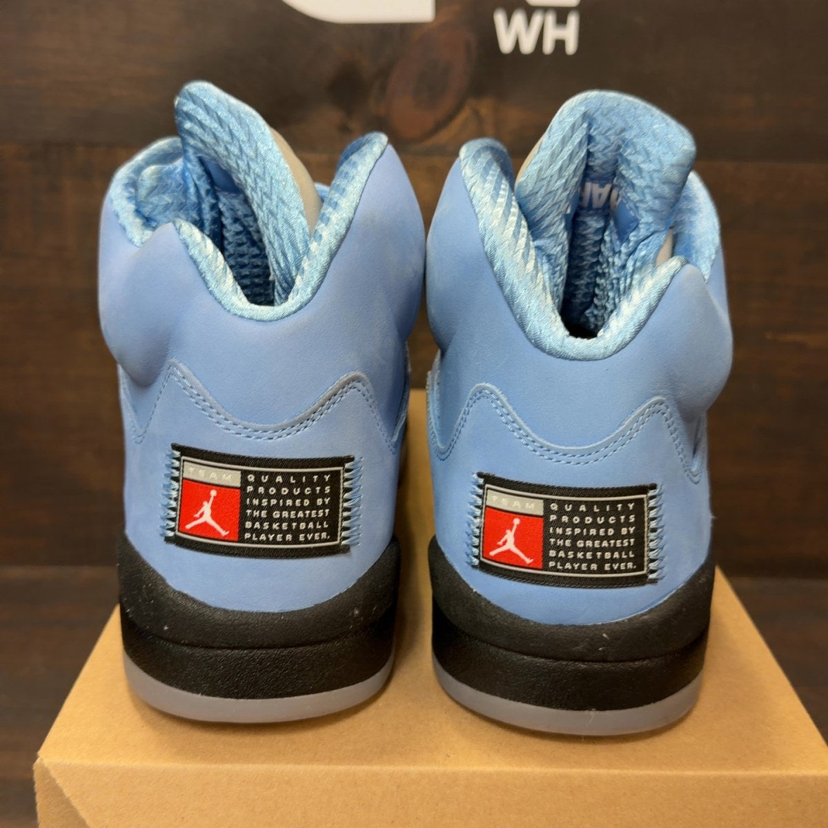 Jordan 5 Retro UNC University Blue Size 12 - Image 4