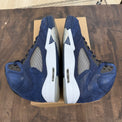 Jordan 5 Retro Midnight Navy Size 9 (Pre-Owned) - Image 4