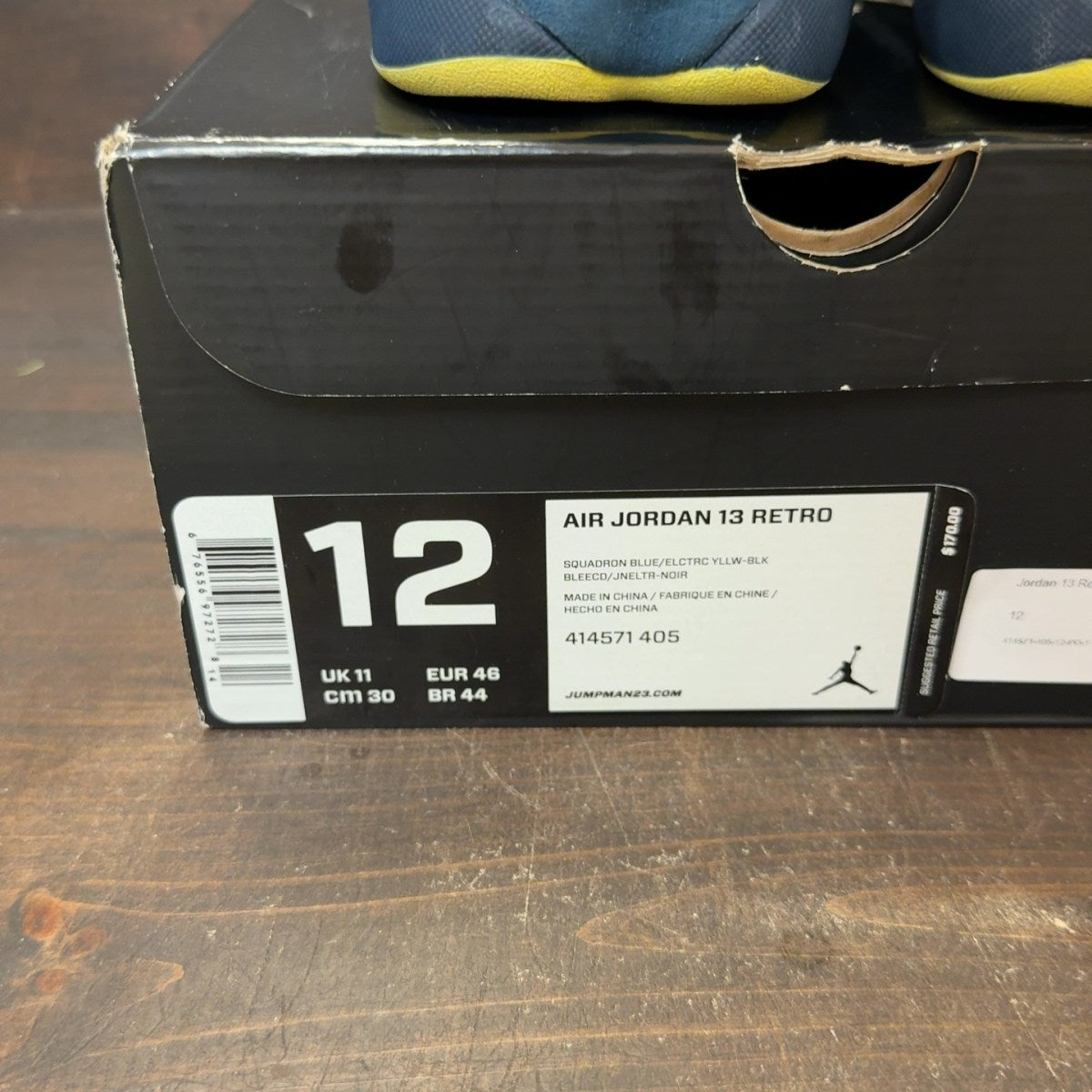 Jordan 13 Retro Squadron Blue - Image 7
