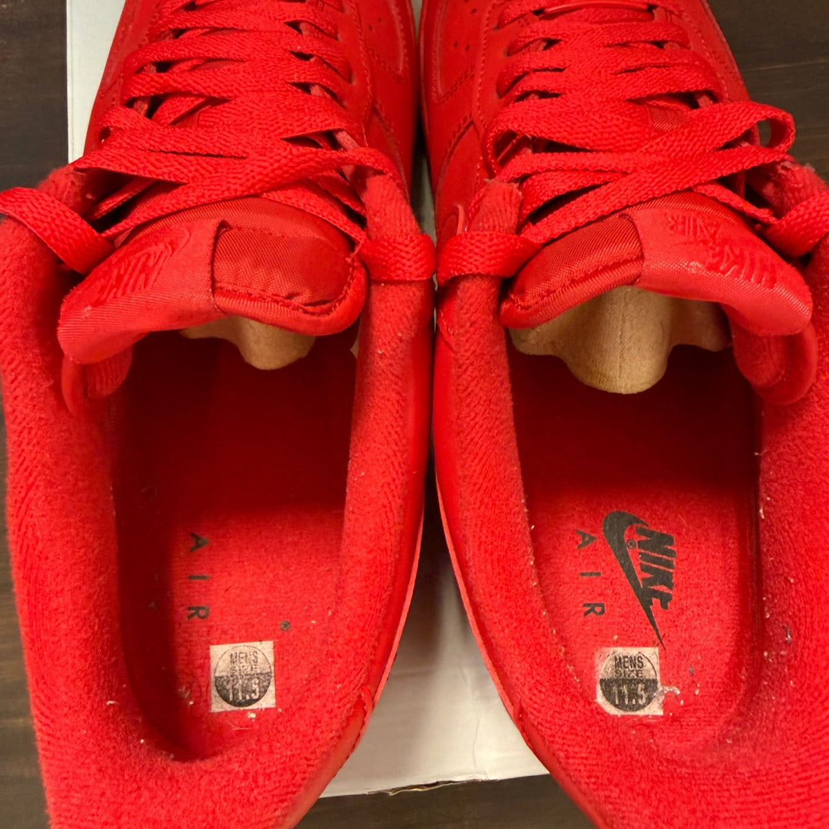 Nike Air Force 1 Low Triple Red - Image 5