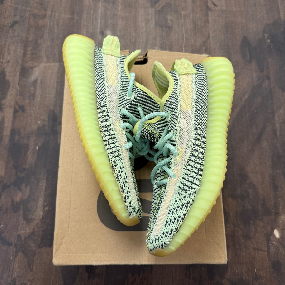 adidas Yeezy Boost 350 V2 Yeezreel (Non-Reflective) Size 4 (Pre-Owned) - Image 1