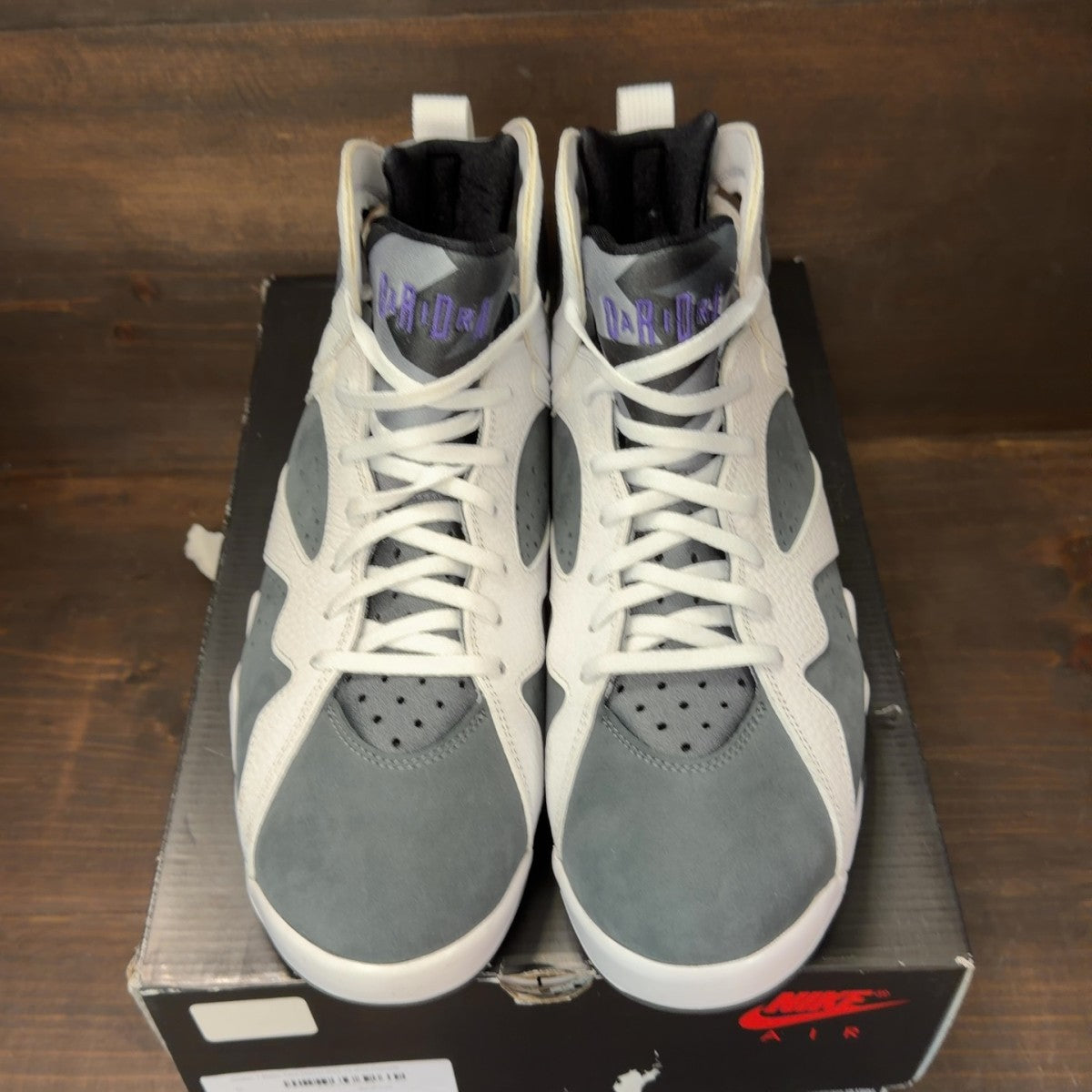 Jordan 7 Retro Flint (2021) Size 12 (Pre-Owned) - Image 3