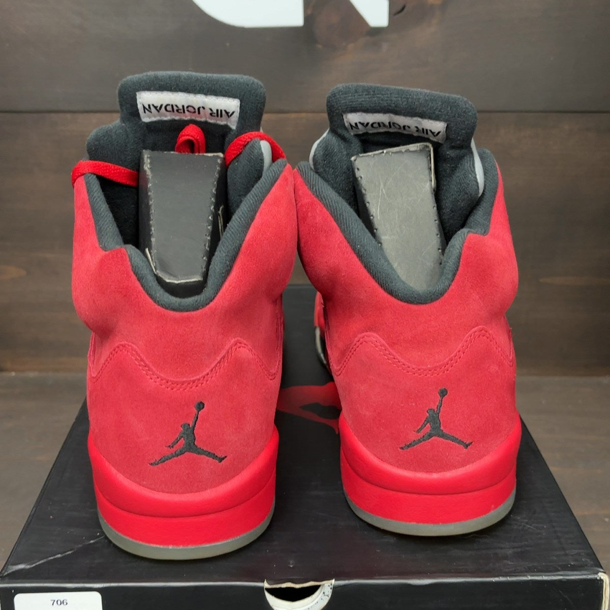 Jordan 5 Retro Red Suede - Image 5