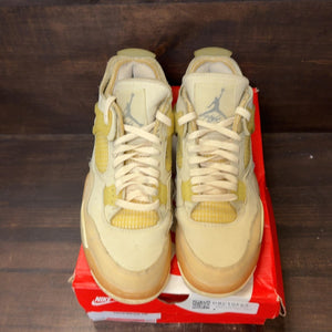 Jordan 4 Retro Off-White Sail (Women's) Size 12W (Pre-Owned) - Image 3