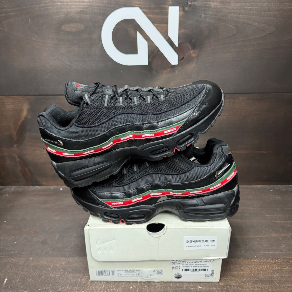 Nike Air Max 95 SP Undefeated Black - Image 1