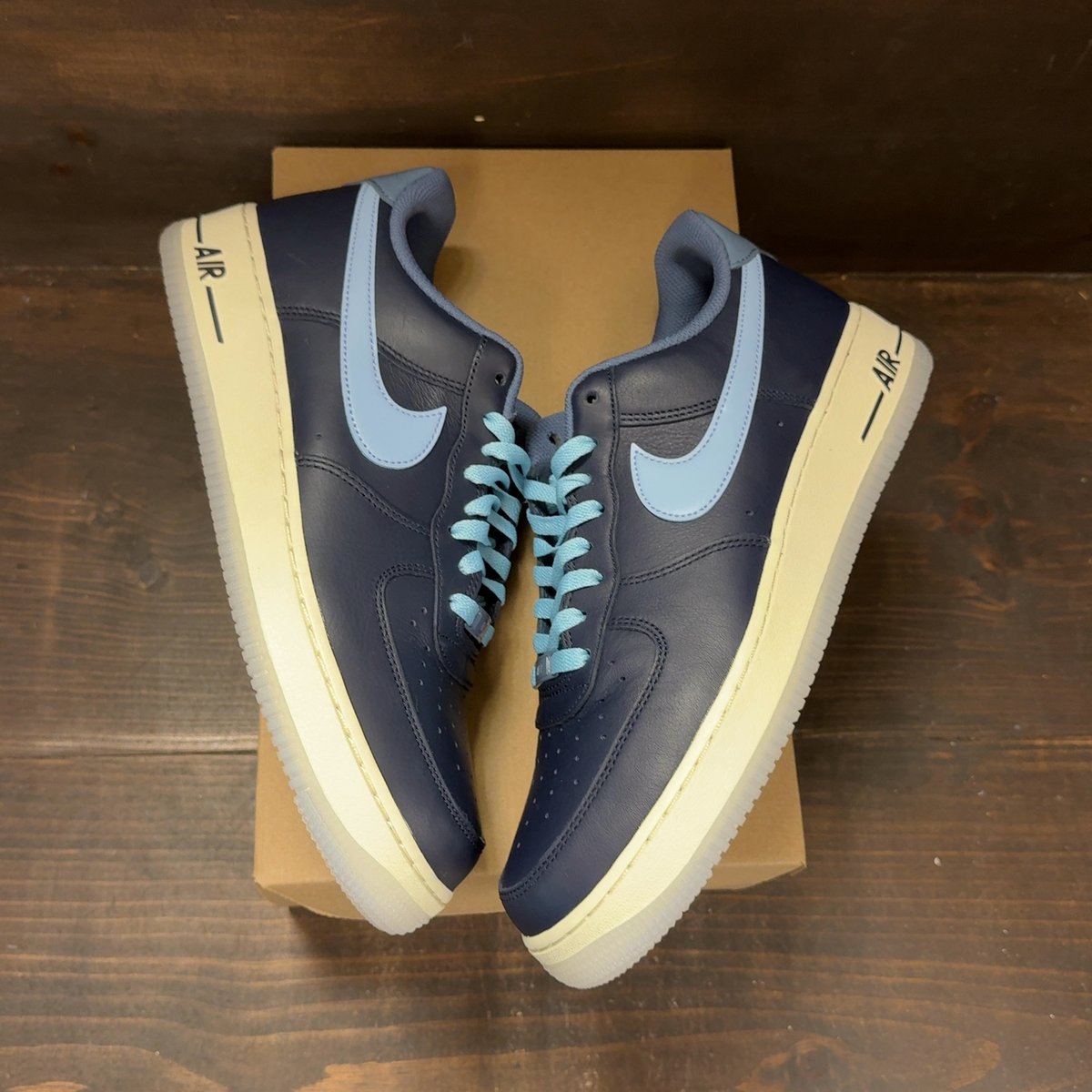 Nike Air Force 1 Low '07 Obsidian Diffused Blue Size 11.5 (Pre-Owned) - Image 2