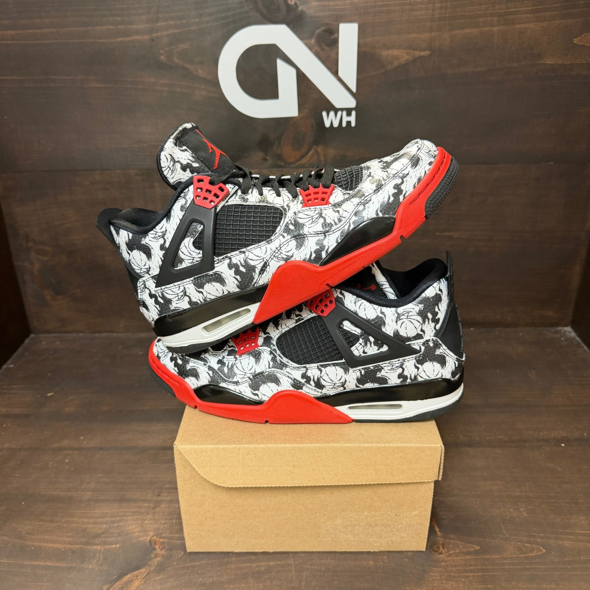 Jordan 4 Retro Tattoo (2018) Size 11 (Pre-Owned) - Image 1