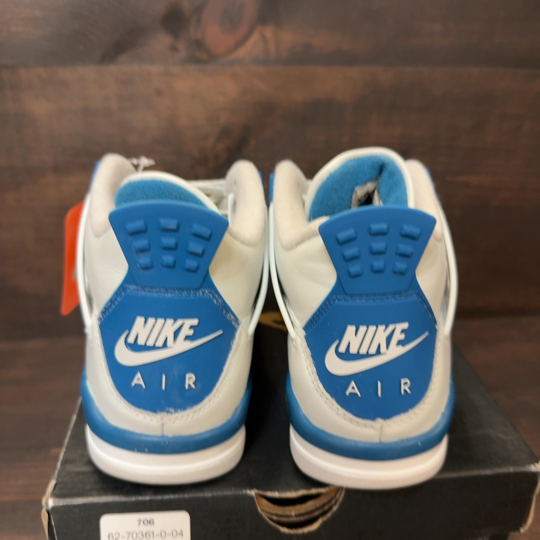 Jordan 4 Retro Military Blue (2024) (GS) Size 5Y (Pre-Owned) - Image 4