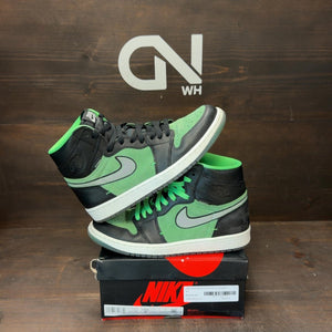 Jordan 1 Retro High Zoom Zen Green Size 8.5 (Pre-Owned) - front