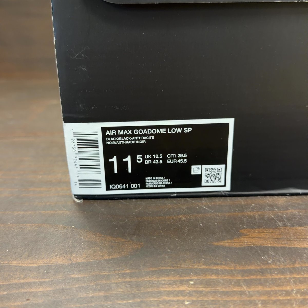 Nike Air Max Goadome Low Black Size 11.5 (Pre-Owned) - aux