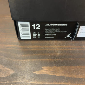 Jordan 11 Retro Space Jam (2016) Size 12 (Pre-Owned) - aux