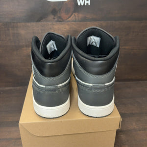 Jordan 1 Mid Black White Iron Grey Size 13 (Pre-Owned) - Image 5