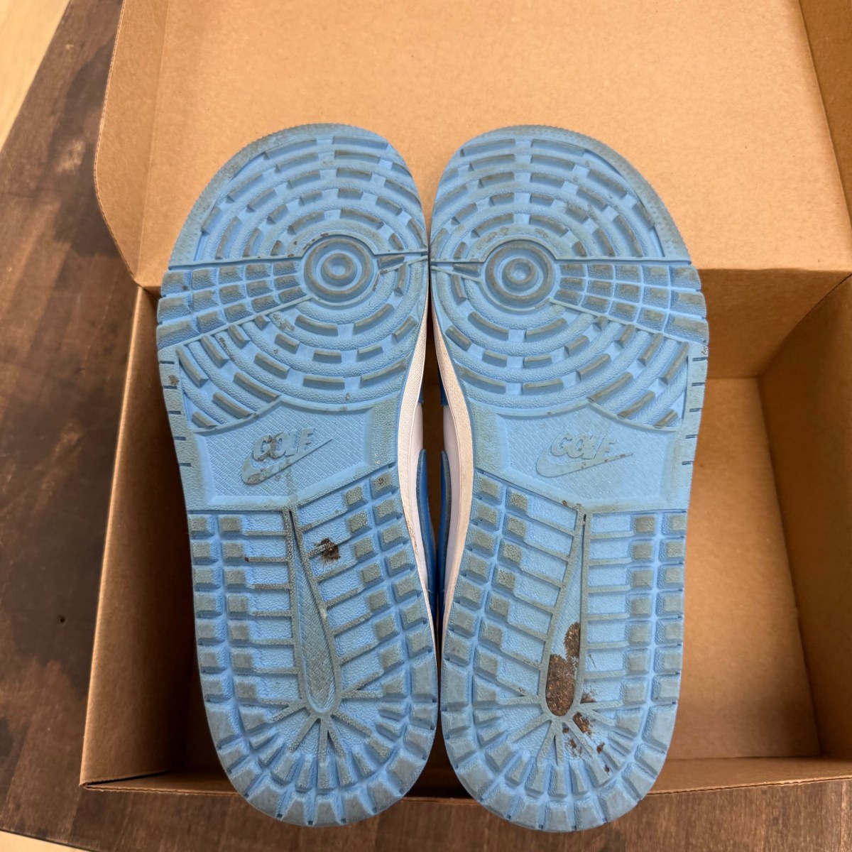 Jordan 1 Retro Low Golf UNC Size 10 (Pre-Owned) - Image 5