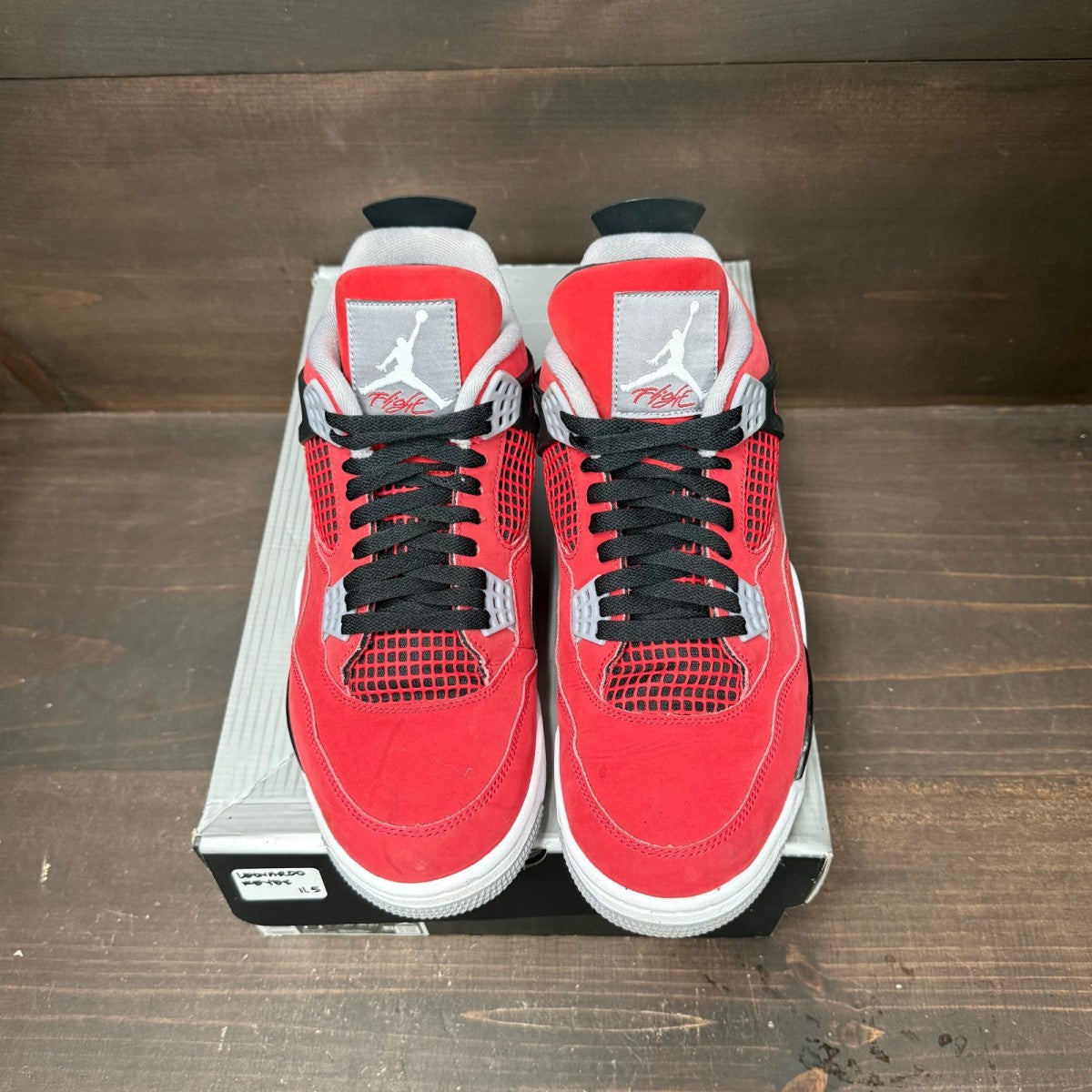 Jordan 4 Retro Toro Bravo (2026) Size 11.5 (Pre-Owned) - back