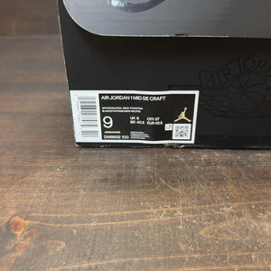 Jordan 1 Mid SE Craft Inside Out White Grey - Image 7