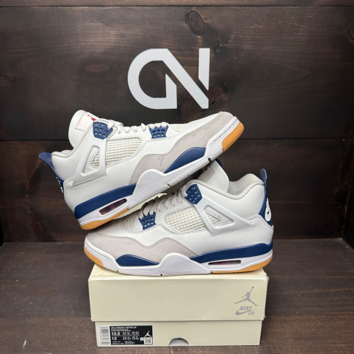 Jordan 4 Retro SB Navy - Image 1