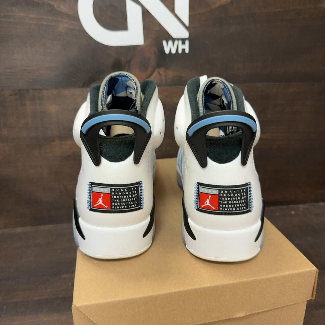 Jordan 6 Retro UNC White Size 11 (Pre-Owned) - Image 4