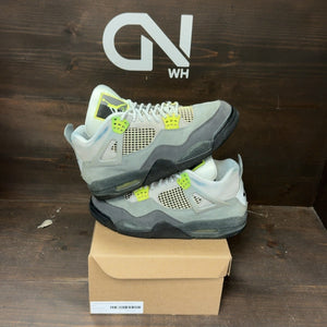 Jordan 4 Retro SE 95 Neon Size 8.5 (Pre-Owned) - Image 1