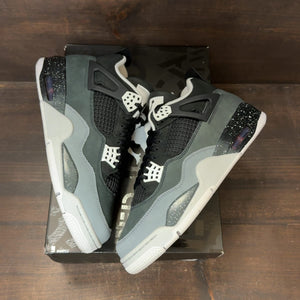 Jordan 4 Retro Fear (2024) Size 8.5 (Pre-Owned) - back
