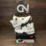 Jordan 4 Retro White Cement (2025) (GS) - Image 1