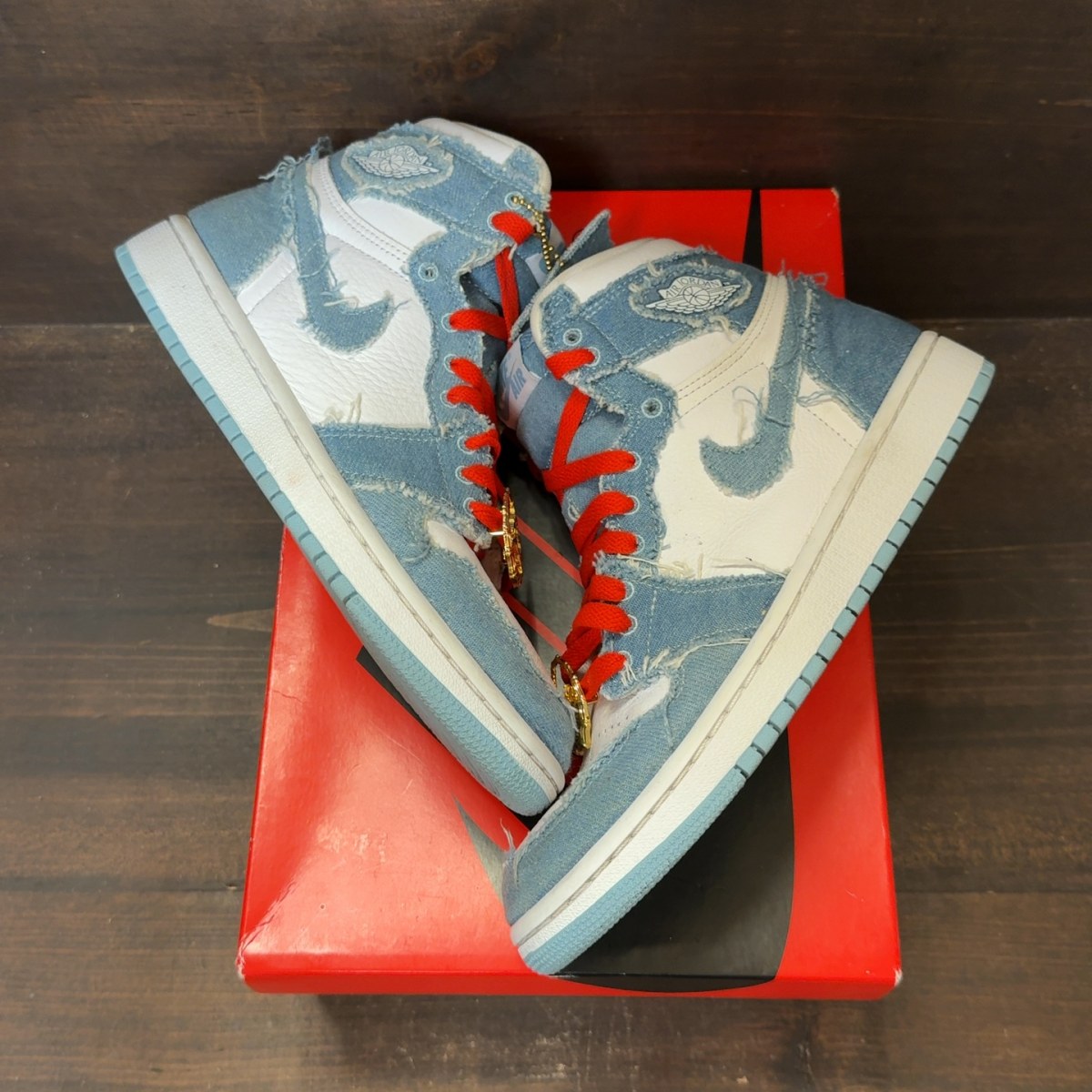 Jordan 1 Retro High OG Denim (Women's) Size 8W (Pre-Owned)