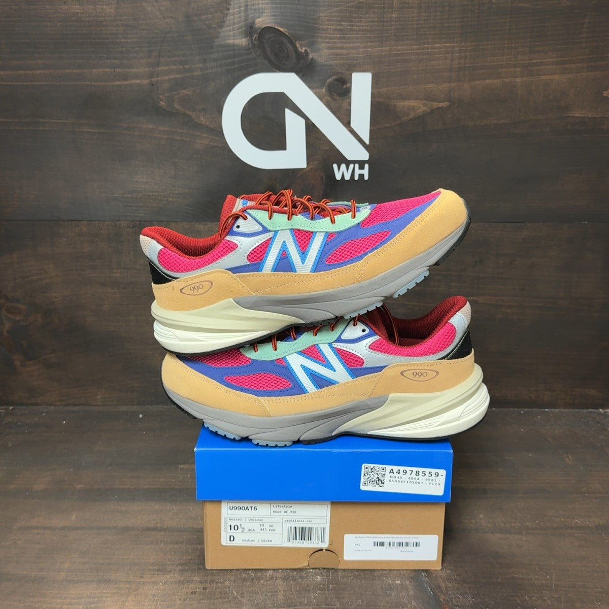 New Balance 990v6 MiUSA Action Bronson Ainôzama - Image 1