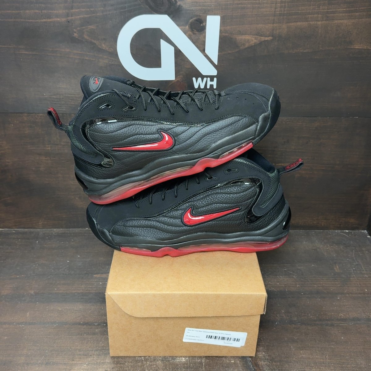 Nike Air Total Max Uptempo Bred Size 14 (Pre-Owned) - front