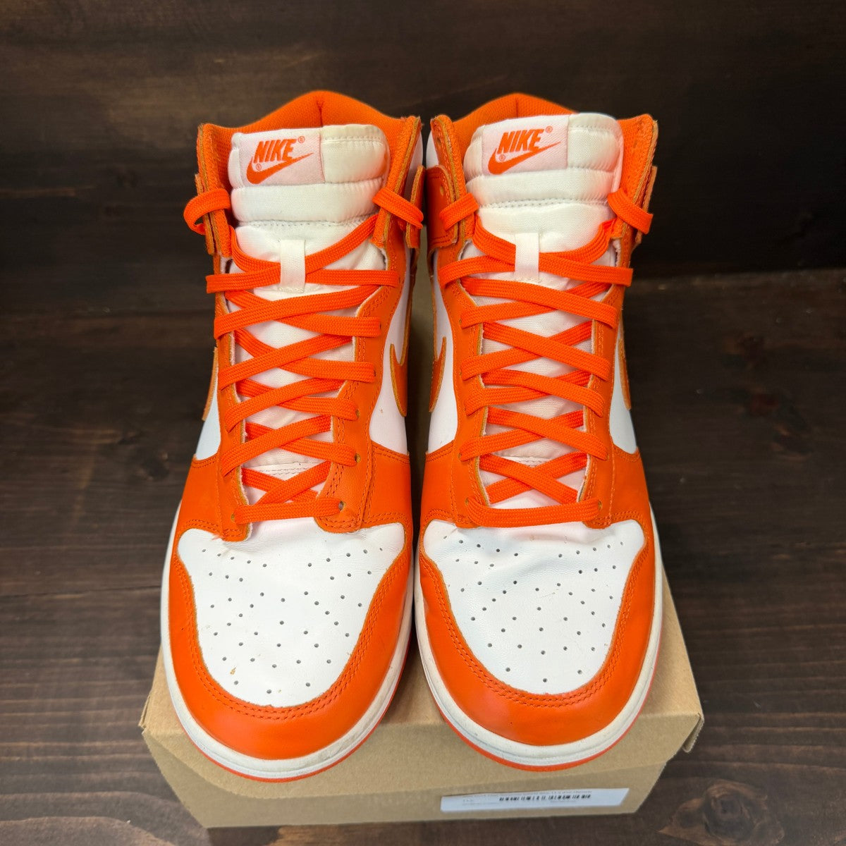Nike Dunk High Syracuse (2021) Size 11.5 (Pre-Owned) - Image 3