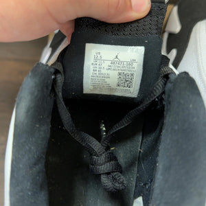 Jordan 14 Retro Black Toe (2024) Size 12.5 (Pre-Owned) - Image 7