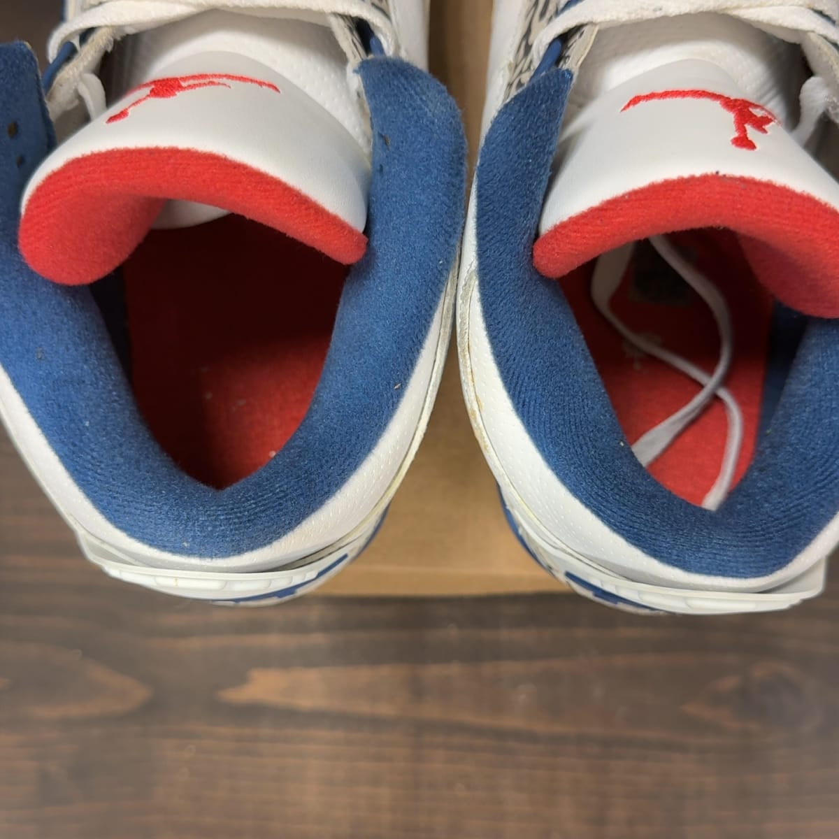 Jordan 3 Retro True Blue (2016) Size 11 (Pre-Owned) - aux