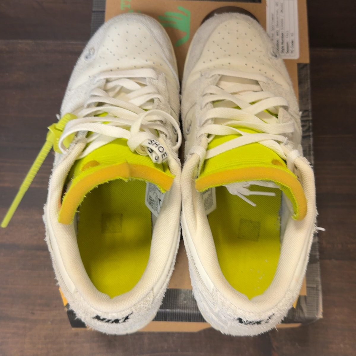 Nike Dunk Low Off-White Lot 14 - Image 5