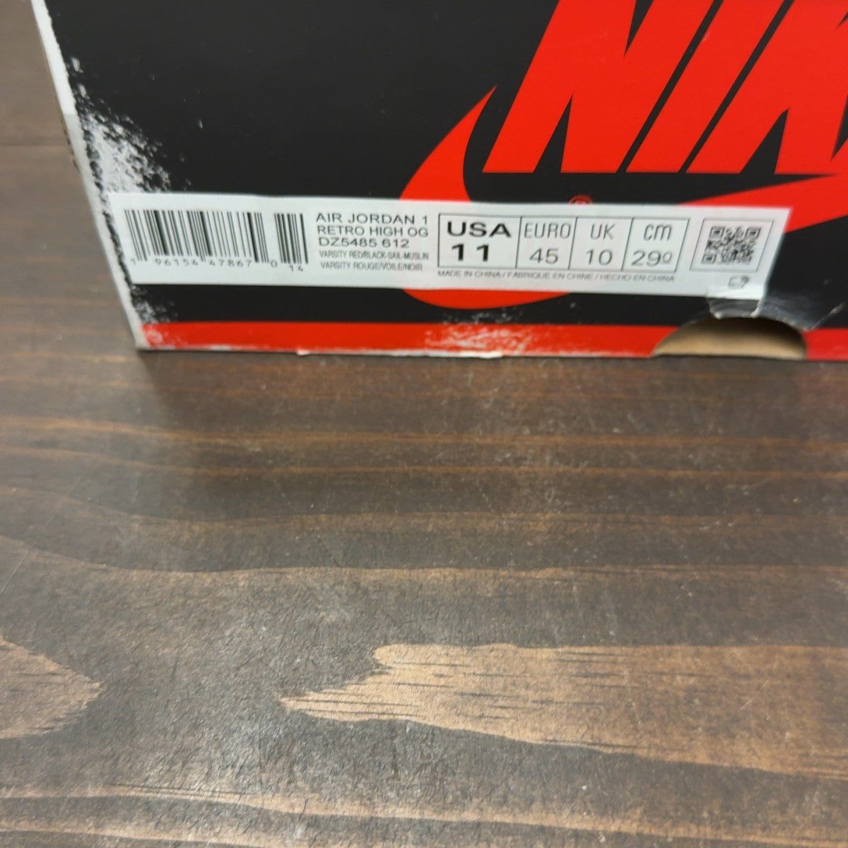 Jordan 1 Retro High OG Chicago Lost and Found - Image 9