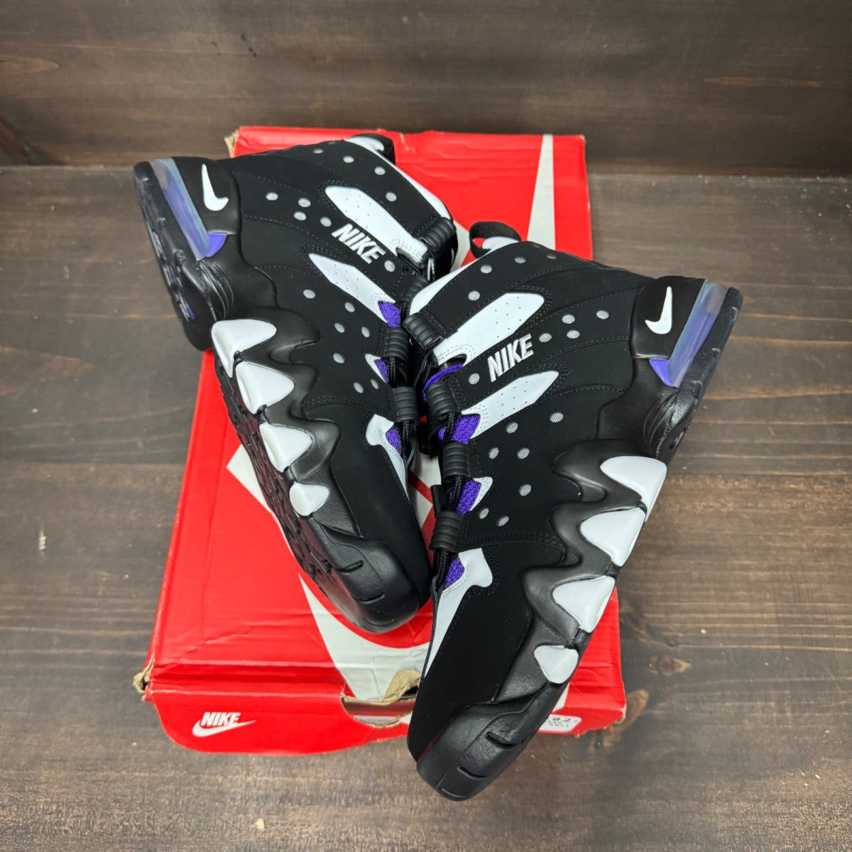 Nike Air Max 2 CB '94 Black White Purple - Image 2