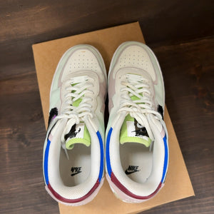 Nike Air Force 1 Low Shadow 8 Bit Barely Green (Women's) Size 9W (Pre-Owned) - Image 5