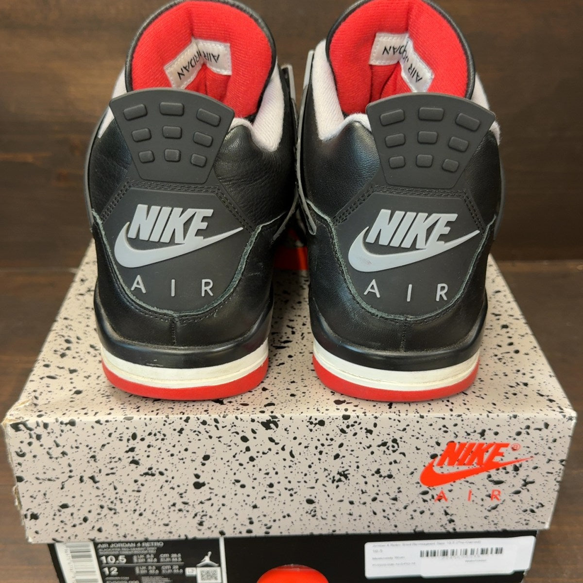 Jordan 4 Retro Bred Reimagined - Image 5