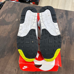 Nike Air Max 1 White Black Volt Rush Pink - Image 5