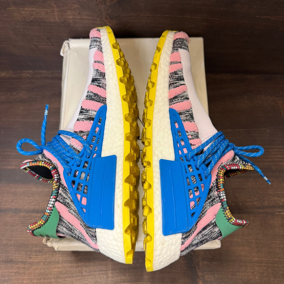 adidas NMD Hu Pharrell Solar Pack Mother Size 9.5 (Pre-Owned) - Image 6