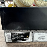 Jordan 4 Retro Off-White Sail (Women's) - Image 6