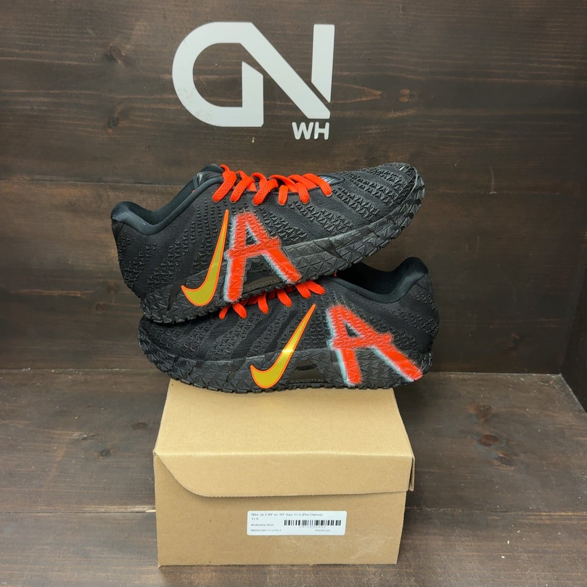 Nike Ja 3 NY vs. NY Size 11.5 (Pre-Owned) - front