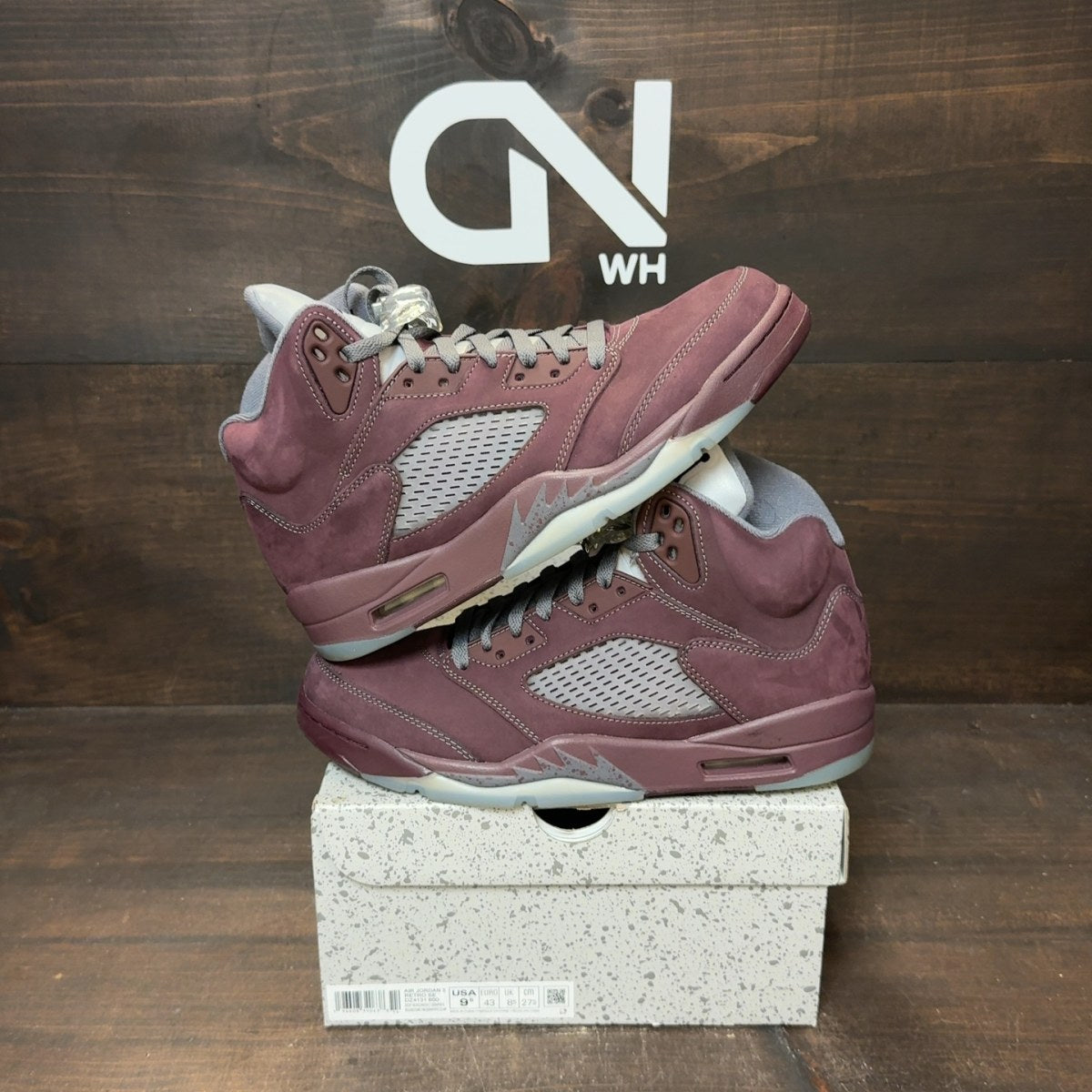 Jordan 5 Retro Burgundy (2023) - Image 1