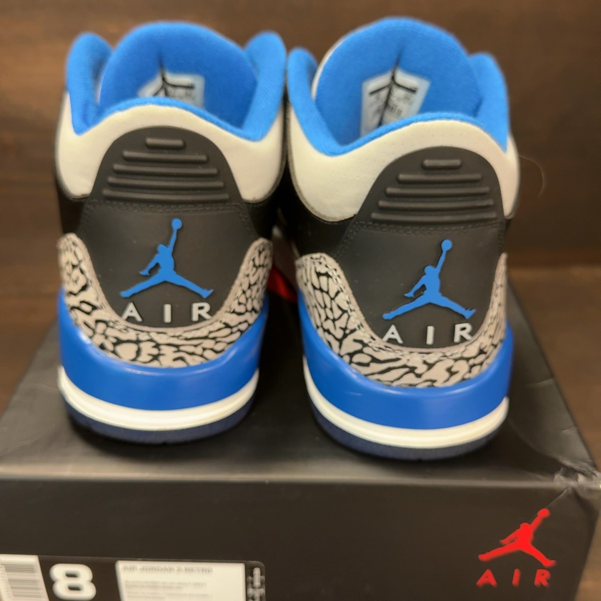 Jordan 3 Retro Sport Blue - Image 5