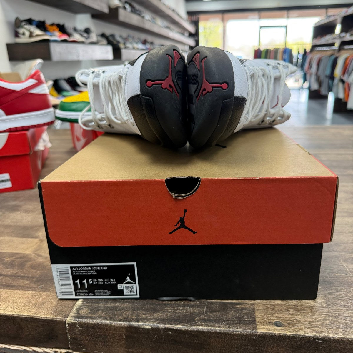 Jordan 12 Retro Taxi Flip - Image 5