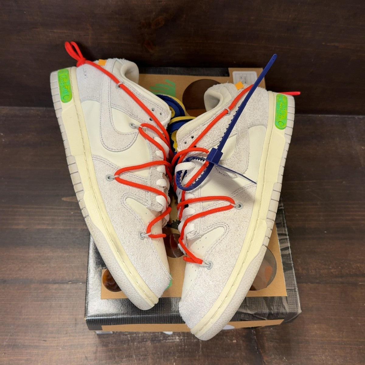 Nike Dunk Low Off-White Lot 13 - Image 2