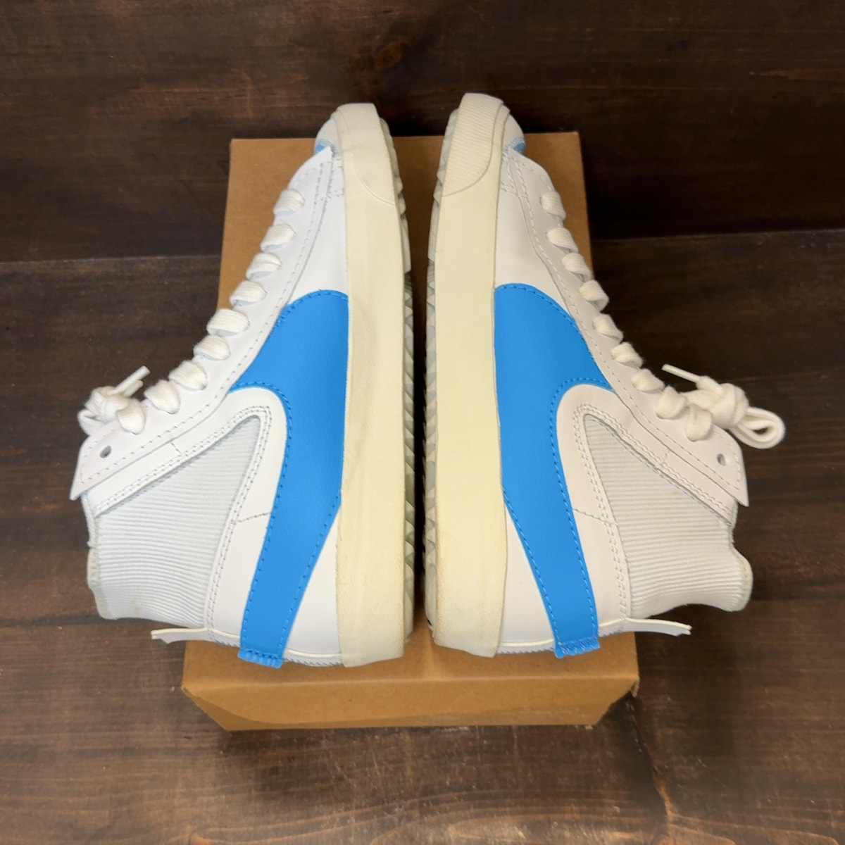 Nike Blazer Mid 77 Jumbo White University Blue Size 11 (Pre-Owned) - Image 6