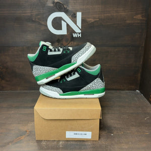 Jordan 3 Retro Pine Green (GS) Size 5.5Y (Pre-Owned) - Image 1